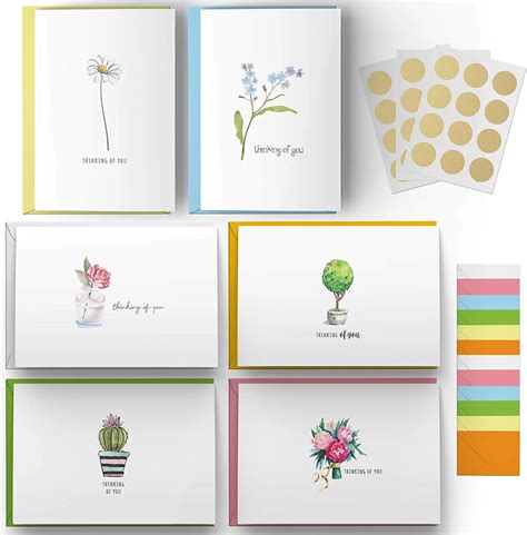 Buy Dessie 30 Thinking Of You Cards With Envelopes 30 4x6 Inch Note