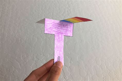 How To Make A Paper Helicopter That Flies Mombrite