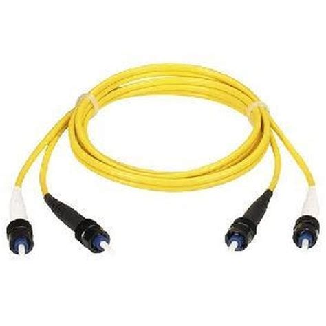 1M (3.2FT) LCLC YL OS2 SM FIBER PATCH CABLE INDR ZIP OFNR (EFN310-001M-LCLC)