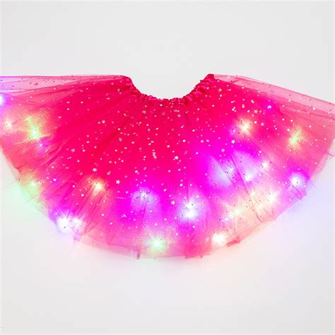 Bdfzl Women S Led Tutu Skirt Light Up Tutus Layered Tulle Tutu Skirts