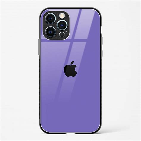 Buy Purple Glass Case for iPhone 12 Pro Max