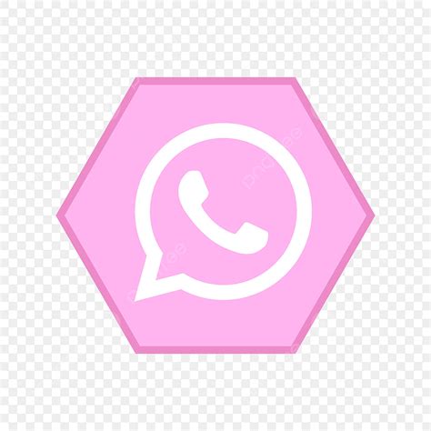 Whatsapp Logo Pink