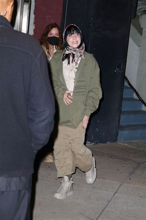 Billie Eilish - Exiting the "Selena Gomez: My Mind and Me" Premiere in