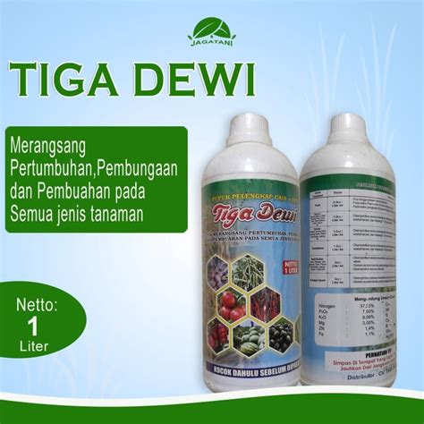 Jual Pupuk Cair Tiga Dewi Liter Plus Zpt Penambah Pertumbuhan