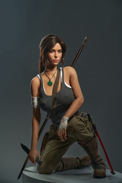 Lara Tomb Raider Realistic Silicone 1 1 Replica Cosplay Model Doll