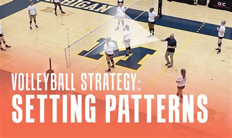 Volleyball Strategy Setting Patterns Volleyball Coaching Volleyball Volleyball Training