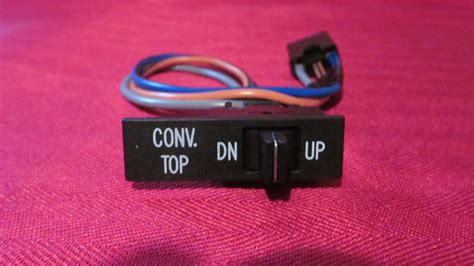 1969 Cadillac Deville Convertible Top Switch New Temp Out Of Stock