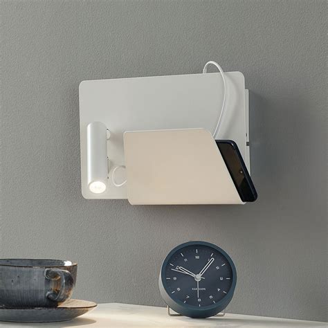 Modern Suau Led Wall Light With Usb Charging Port Lights Co Uk