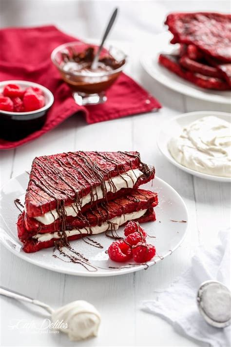 Red Velvet Addicts Will Go Crazy For This French Toast Recipe Toast Recipes French Toast