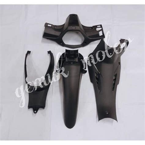 Honda Wave Alpha Wave Cx Cover Hitam Cover Inner Set Hitam Caver