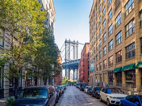 Brooklyn Nova Iorque Estados Unidos Da América Ponte Manhattan