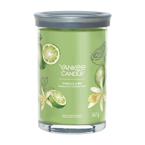 Bougie Gobelet Grand Mod Le Signature Vanille Citron Vert Yankee Candle