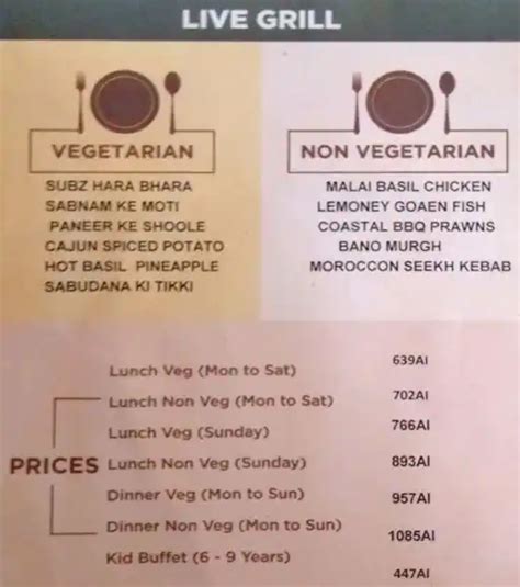 Barbeque Nation Menu, Menu for Barbeque Nation, Saket, New Delhi - Zomato