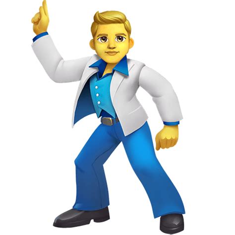 🕺 Man Dancing on Twitter Emoji Stickers 13.1