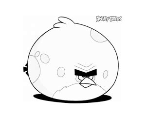 Scarica Il Disegno Da Colorare Di Angry Birds Disegni De Angry Birds