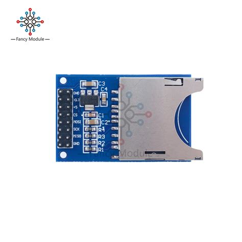Módulo do módulo de cartão sd leitor de entrada para leitura e escrita