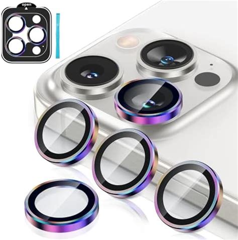 Goton For Iphone 15 Proiphone 15 Pro Max Camera Lens Protector Scratch Resistant