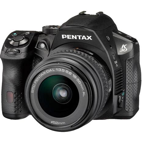 Reflex K 30 Preto Pentax Smc Pentax DAL 18 55mm F 3 5 5 6 AL F 3 5