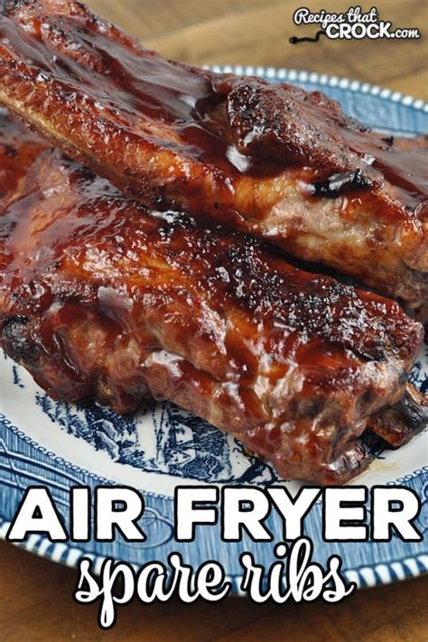 Air Fryer Spare Ribs Recipes That Crock