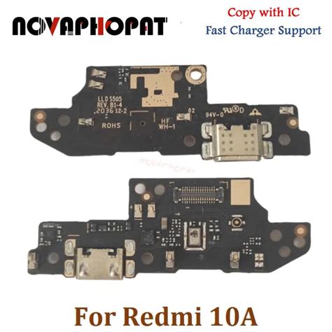 Novaphopat For Redmi 10a Usb Dock Charging Port Fast Charger Plug