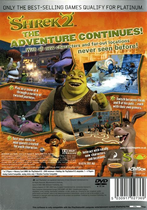 Shrek Box Shot For Pc Gamefaqs