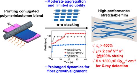 Aligned Conjugated Polymer Nanofiber Networks in an Elastomer Matrix ...