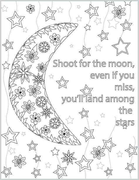 Kids Inspirational Quotes Coloring Pages Coloring Pages