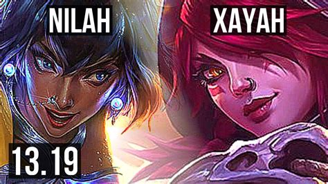 Nilah Senna Vs Xayah Leona Adc Legendary Games