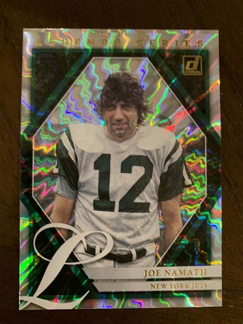 2021 Donruss The Legends Series Joe Namath New York Jets LS13 EBay