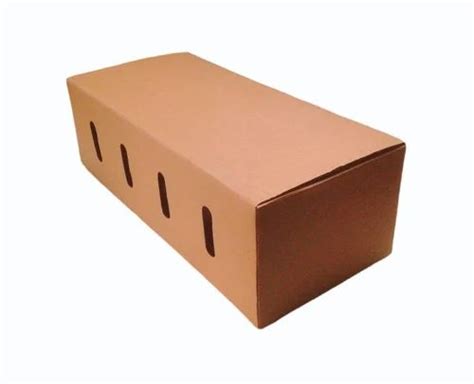 Single Wall 3 Ply Rectangular Brown Corrugated Box 5 Kg At Rs 15 Kg In