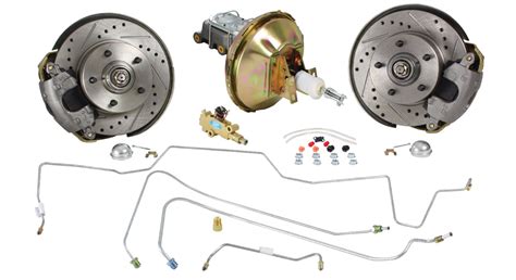 CPP Disc Brake Kit Front 68 72 A Body Drop Spindle OE Boostr 11