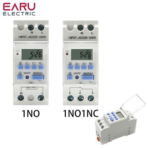 THC15A Interruptor De Tiempo Digital Programable Nuevo Tipo Din Rail 2