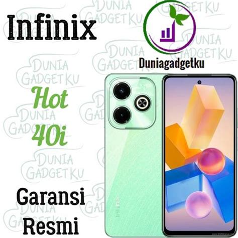 Promo Infinix Hot I Gb Gb Gb Garansi Resmi Infinix Indonesia Black Cicil