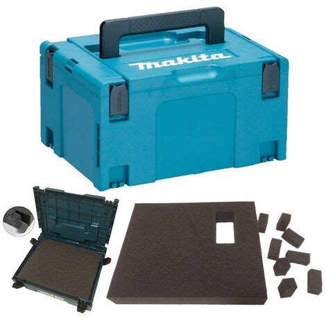 Makita Makpac Stacking Connector Tool Case Systainer Type Foam Insert