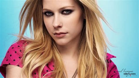 Long Hair Portrait Face Singer Blonde Avril Lavigne Women Hd Wallpaper Rare Gallery