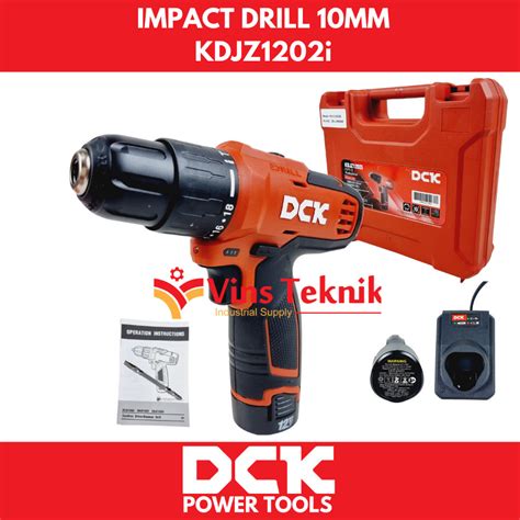 Jual Mesin Bor Baterai Cordless Impact Drill V Kdjz I Dck