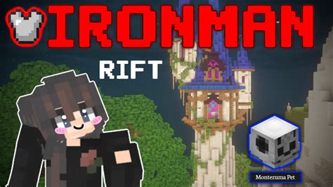 Ironman Exploring The Rift Hypixel Skyblock Ep Youtube