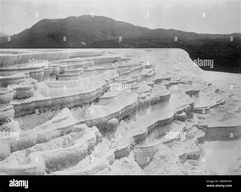 Pink and white terraces and new zealand hi-res stock photography and ...