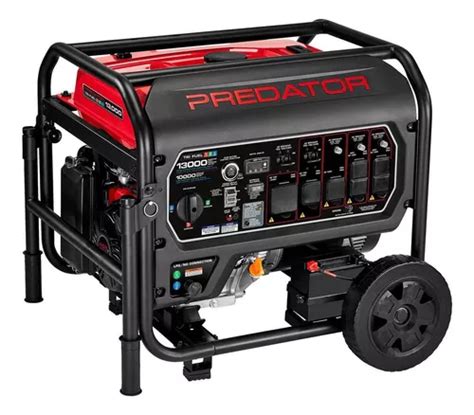 Generador Portátil Predator 13000w Gasolina Gas Natural Y Lp Meses