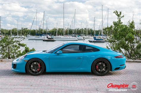 Nice Cruiser Baby Blue Porsche 911 Customized To Impress CARiD