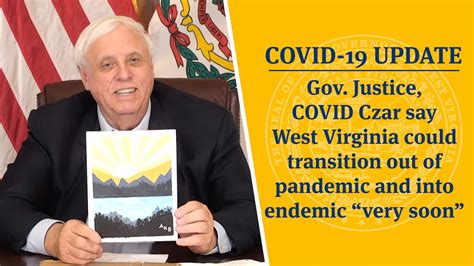 Covid Update Gov Justice Covid Czar Say West Virginia Could