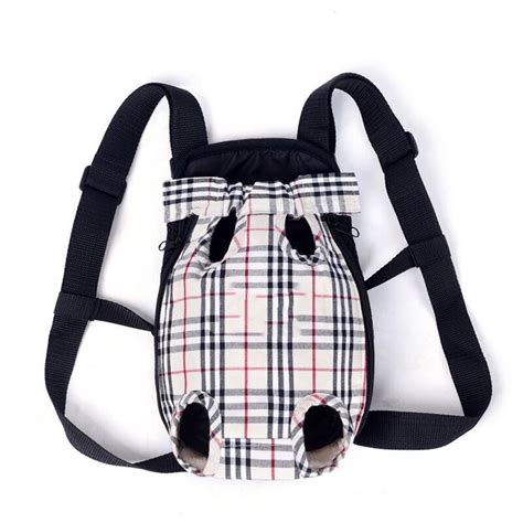 Pet Carrier Dog Front Chest Backpack Five Holes Backpack Dog Outdoor