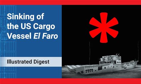 El Faro sinking - infographic and illustrative digest | MaritimeCyprus