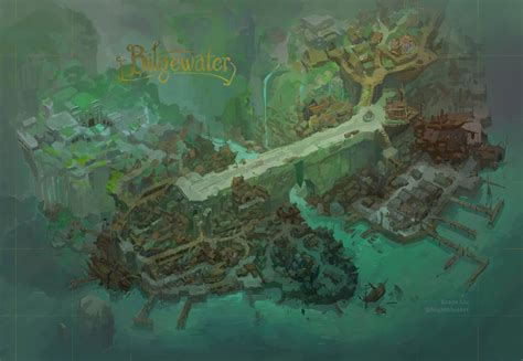 Bilgewater Map Art Ruined King A League Of Legends Story Art Gallery