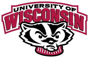 Wisconsin Badgers knockout Logo PNG Vector (SVG) Free Download