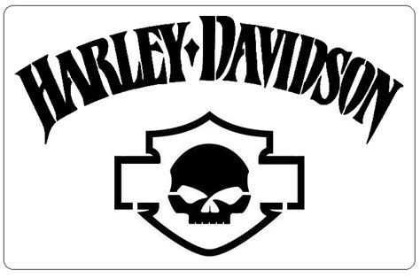 Harley Davidson Skull Logo