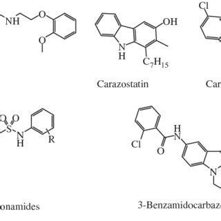 Biologically active carbazole derivatives. | Download Scientific Diagram