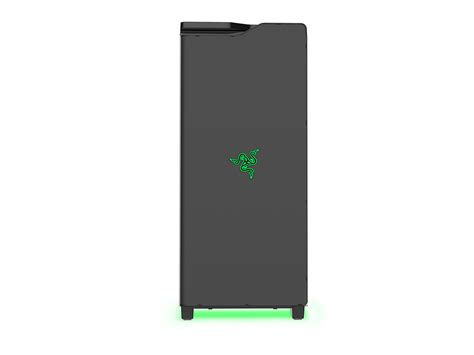 Nzxt H440 Razer Edition Mid Tower Computercase Matte Black Ca H442w