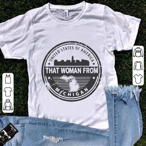 USA Gretchen Whitmer – That Woman From Michigan Shirt, hoodie, sweater ...