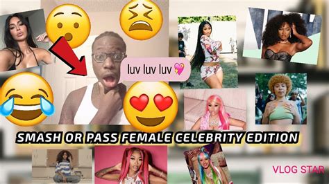 Smash Or Pass Female Celebrity Edition Youtube